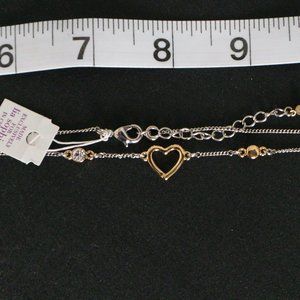 Lia Sophia heart bracelet